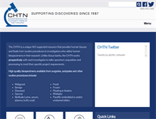 Tablet Screenshot of chtn.org